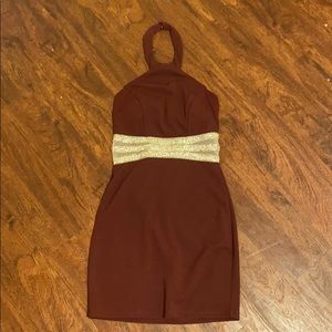 maroon dress size 3